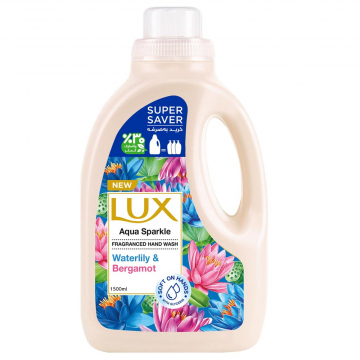 مایع دستشویی Aqua sparkle لوکس 1.5 لیتری